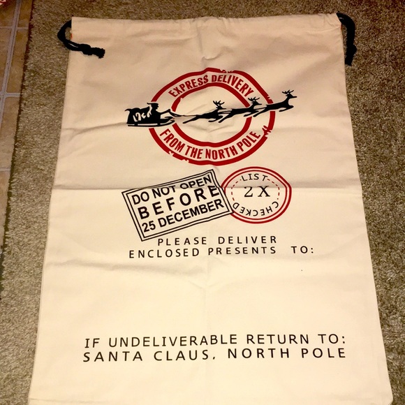 Customizable, BIG Christmas gift sack. - Picture 1 of 6